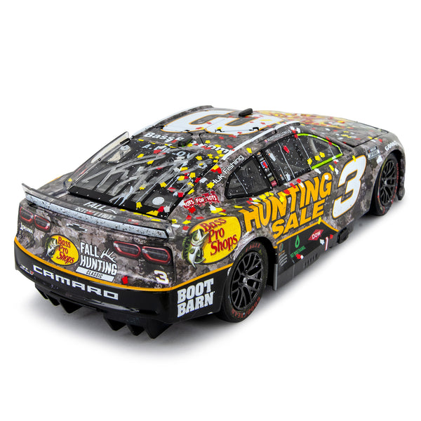 Austin Dillon / Richard Childress Dual Autographed Richmond Race Win 1:24 Standard 2024 Diecast Car Bass Pro Shops #3 NASCAR