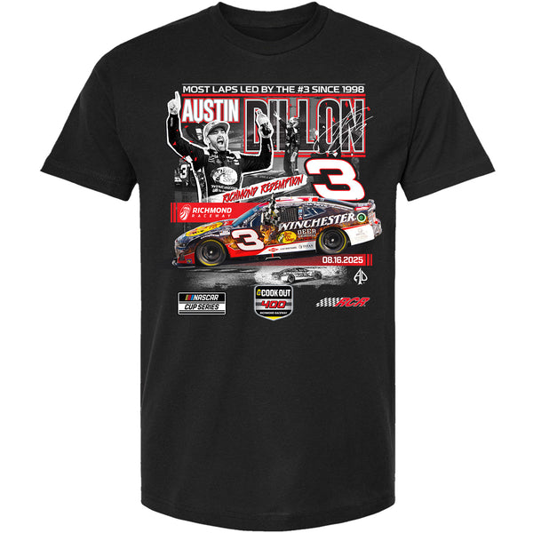 Austin Dillon 2025 Richmond Race Win T-Shirt
