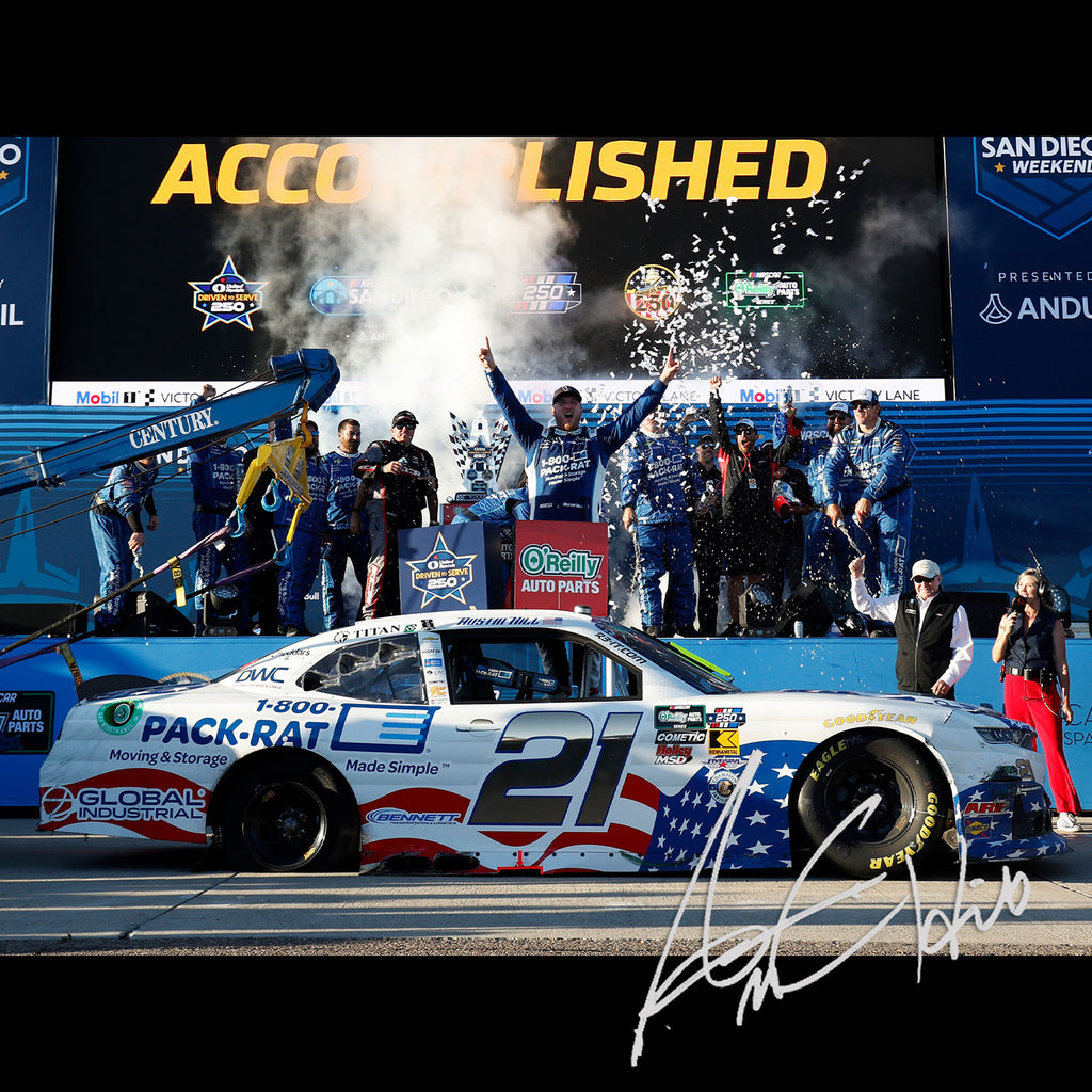 Austin Hill Autographed San Diego #21 NOAPS Race Win 1:24 Standard 2026 Diecast Car