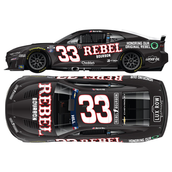 Austin Hill Rebel Bourbon Tribute to Kyle Busch 1:64 2026 Diecast Car #33 NASCAR