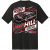 Austin Hill 2026 Rebel Bourbon Kyle Busch Tribute Paint Scheme Classic Ink T-Shirt Black #33 NASCAR