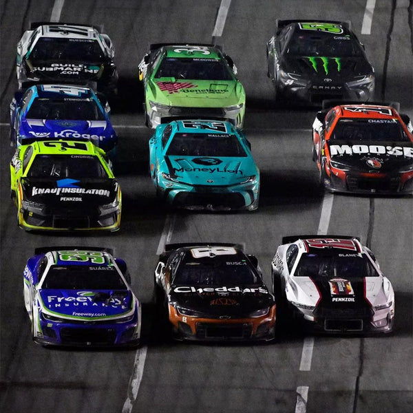Atlanta 3-Wide Photo Finish Raced Version 1:64 Standard 2024 Diecast Set In Special Collectible Packaging NASCAR