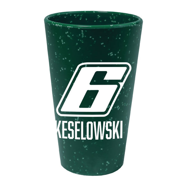 Brad Keselowski 2024 Unbreakable 16oz Silicone Pint Glass #6 NASCAR