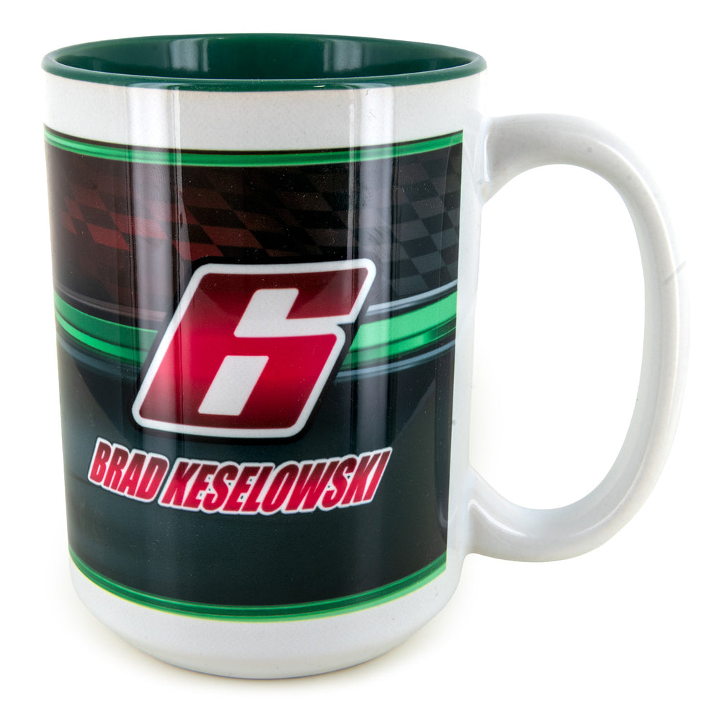 Brad Keselowski 2025 Castrol #6 Coffee Mug 15oz With Color Interior