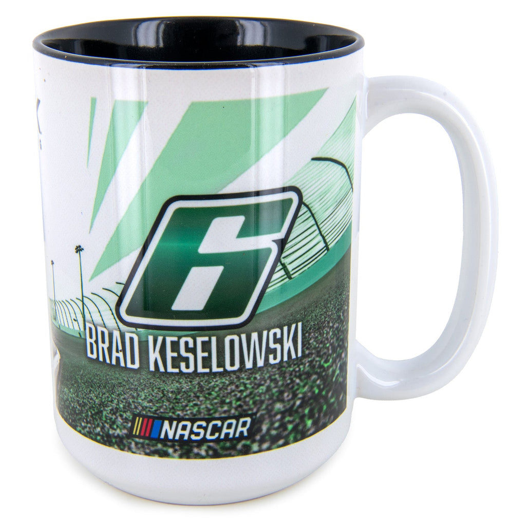 Brad Keselowski 2024 BuildSubmarines #6 Coffee Mug 15oz With Color Interior NASCAR