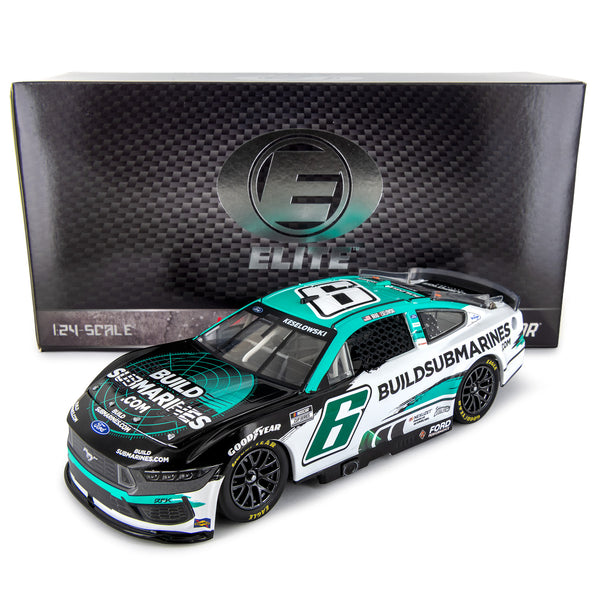 Brad Keselowski ELITE BuildSubmarines 1:24 2025 Diecast Car #6 NASCAR