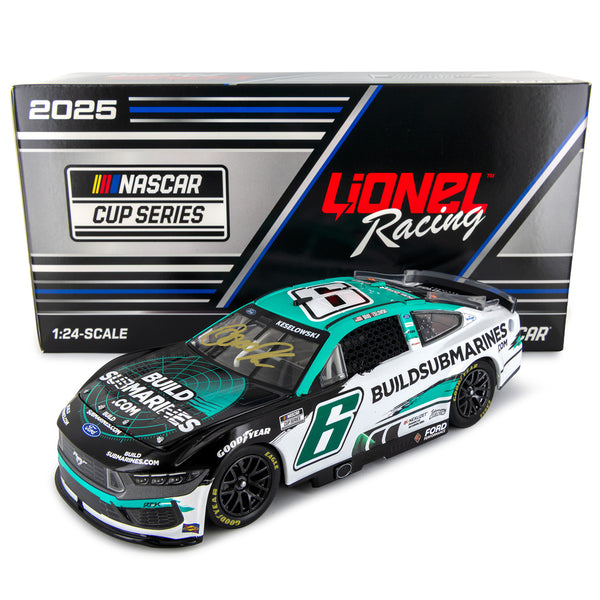 Brad Keselowski Autographed BuildSubmarines 1:24 Standard 2025 Diecast Car
