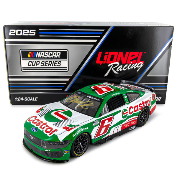 Brad Keselowski Autographed Castrol 1:24 Standard 2025 Diecast Car