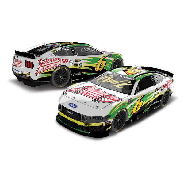 Brad Keselowski Autographed Darlington Throwback to 2010 Greg Biffle 1:24 Standard 2026 Diecast #6 NASCAR