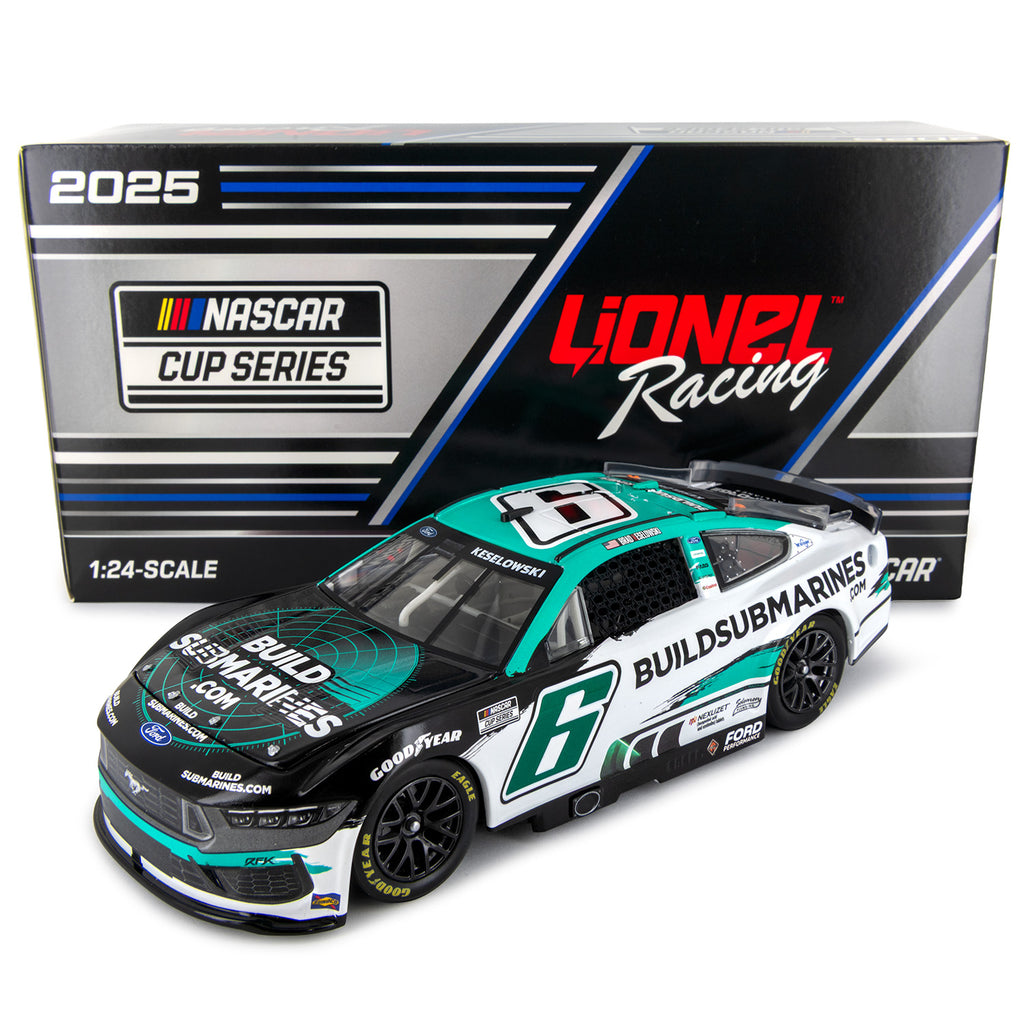Brad Keselowski BuildSubmarines 1:24 Standard 2025 Diecast Car #6 NASCAR