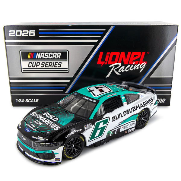 Brad Keselowski BuildSubmarines 1:24 Standard 2025 Diecast Car #6 NASCAR