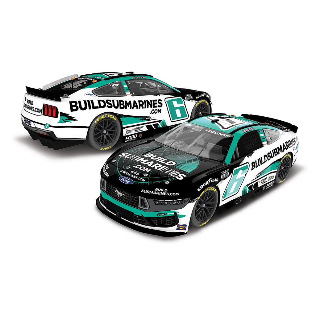 Brad Keselowski BuildSubmarines 1:24 Standard 2025 Diecast Car #6 NASCAR