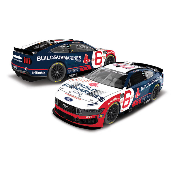 Brad Keselowski BuildSubmarines / Red Sox 1:24 Standard 2025 Diecast Car