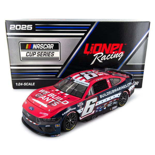 Brad Keselowski BuildSubmarines Salutes 1:24 Standard 2025 Diecast Car #6 NASCAR