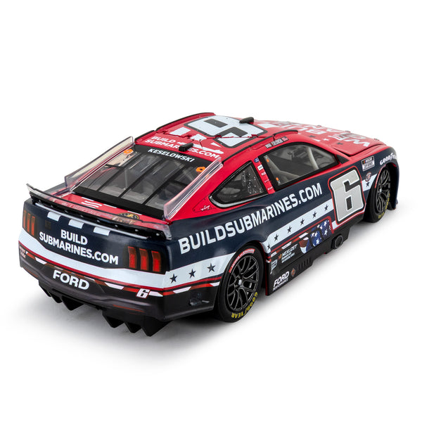 Brad Keselowski BuildSubmarines Salutes 1:24 Standard 2025 Diecast Car #6 NASCAR