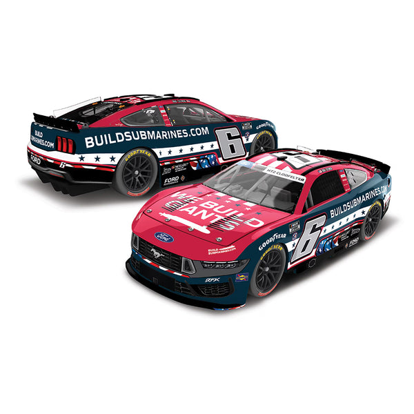 Brad Keselowski BuildSubmarines Salutes 1:64 Standard 2025 Diecast Car #6 NASCAR