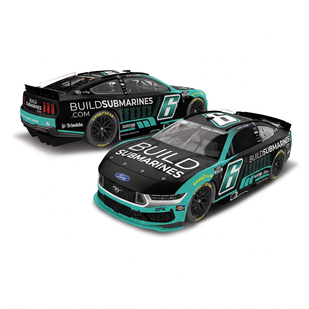 Brad Keselowski ELITE BuildSubmarines Tribute to Veterans 1:24 2026 Diecast Car #6 NASCAR