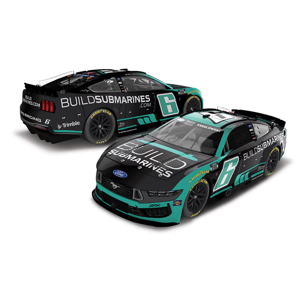Brad Keselowski ELITE BuildSubmarines 1:24 2026 Diecast Car #6 NASCAR