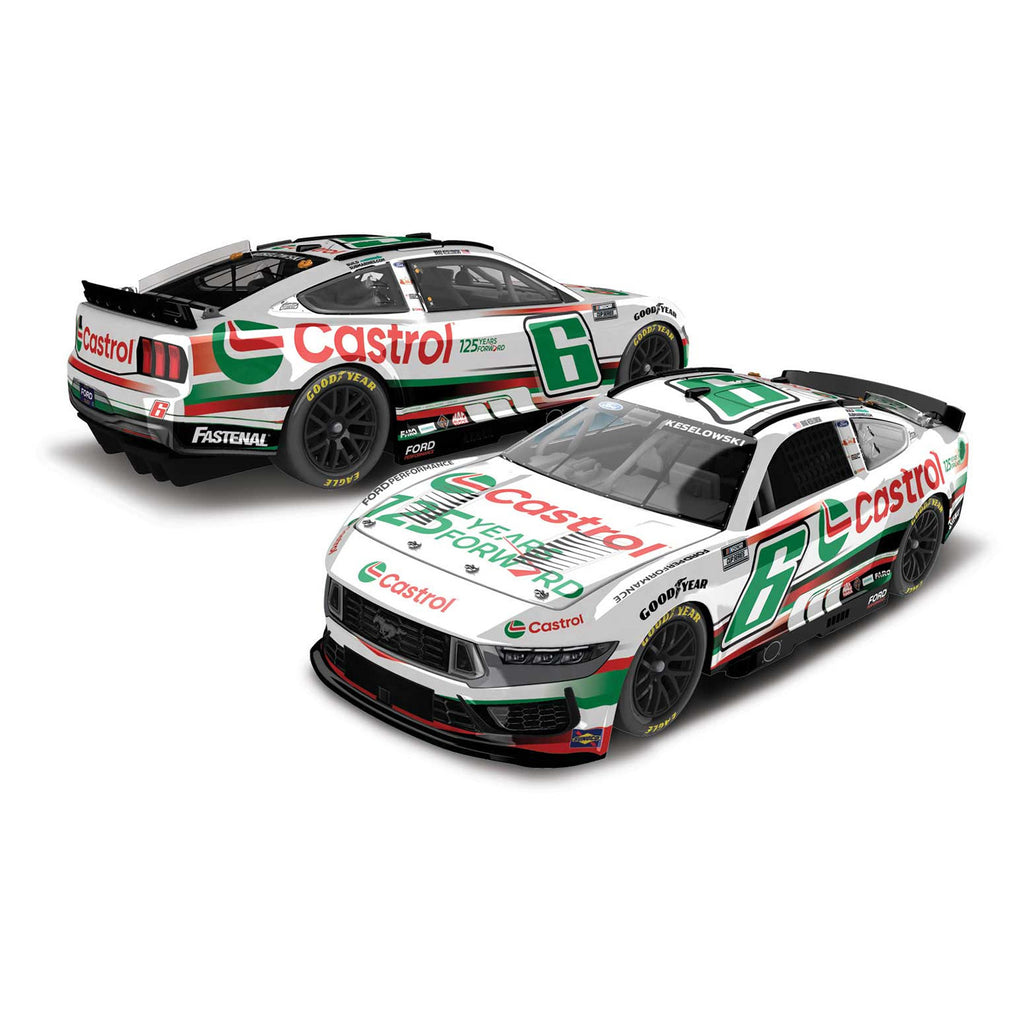 Brad Keselowski Castrol 125 Years Forward 1:64 Standard 2024 Diecast Car #6 NASCAR