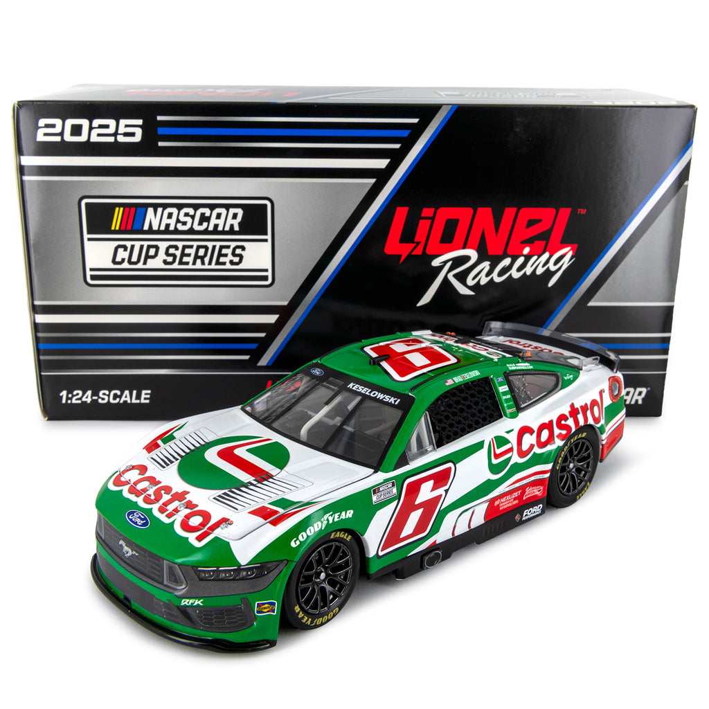 Brad Keselowski Castrol 1:24 Standard 2025 Diecast Car #6 NASCAR