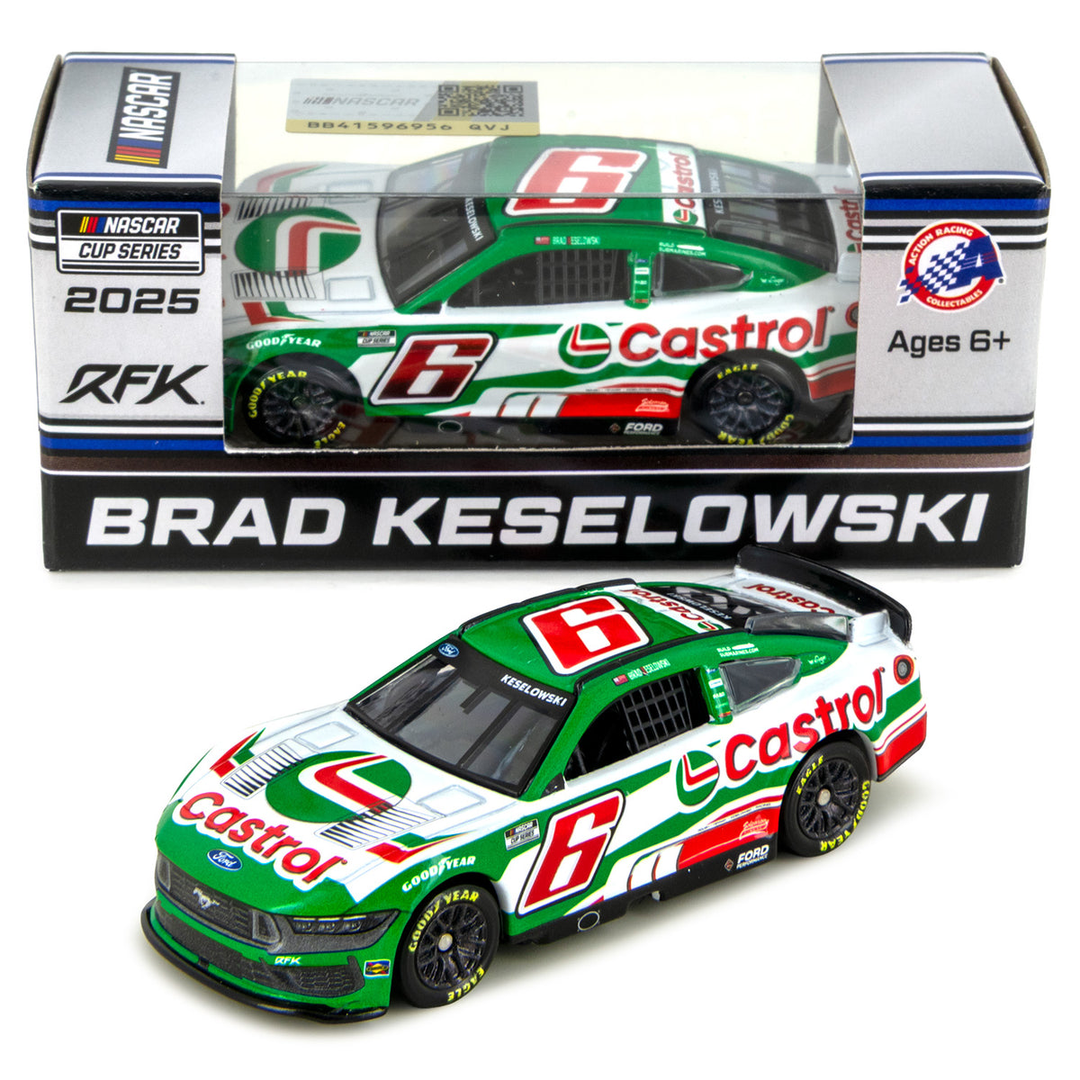 Brad Keselowski Castrol 1:64 2025 Diecast Car– RacingUSA