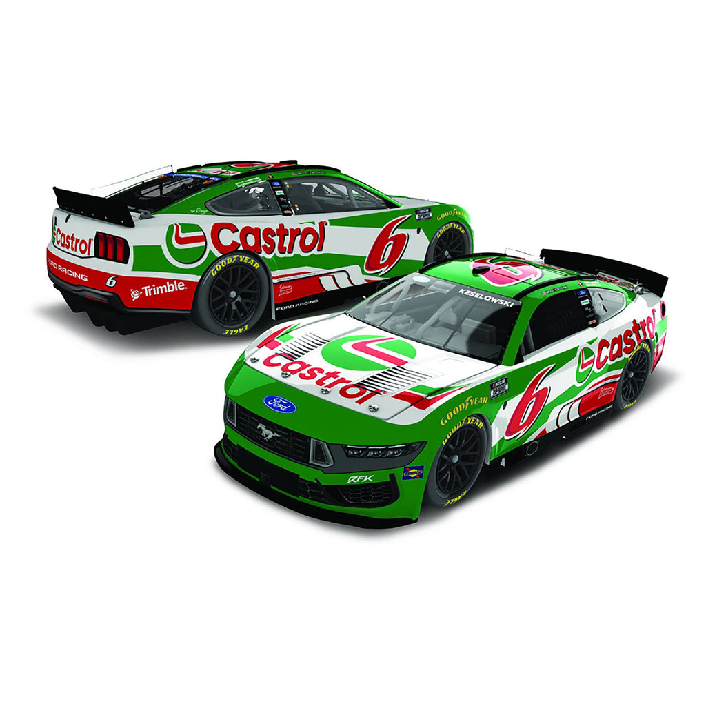 Brad Keselowski ELITE Castrol Greg Biffle Tribute 1:24 2026 Diecast Car #6 NASCAR