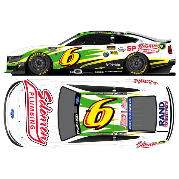 Brad Keselowski ELITE Darlington Throwback to 2010 Greg Biffle 1:24 2026 Diecast Car #6 NASCAR