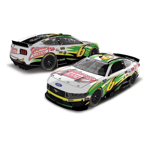 Brad Keselowski Darlington Throwback to 2010 Greg Biffle 1:24 Color Chrome 2026 Diecast Car #6 NASCAR