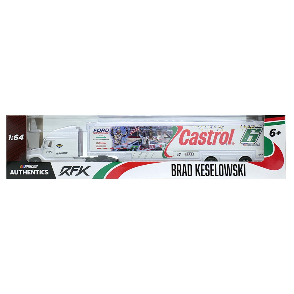 Brad Keselowski Darlington Race Win 1:64 Standard 2024 Diecast Hauler #6 NASCAR