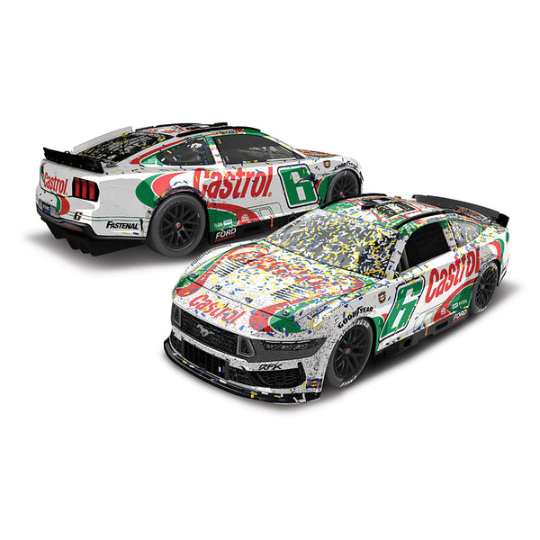 Brad Keselowski Darlington 1st RFK Race Win 1:24 Standard 2024 Diecast Car Castrol #6 NASCAR