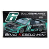 Brad Keselowski 2026 BuildSubmarines #6 Car 3x5 Flag NASCAR
