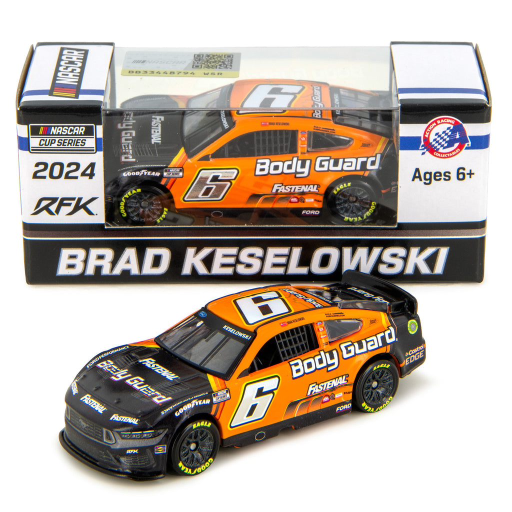 Brad Keselowski Fastenal Body Guard 1:64 Standard 2024 Diecast Car #6 NASCAR