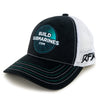 Brad Keselowski 2025 BuildSubmarines Sponsor Mesh Hat Black/White #6 NASCAR