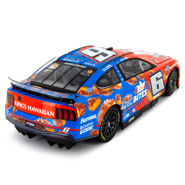 Brad Keselowski King's Hawaiian Pretzel Bites 1:24 Standard 2024 Diecast Car #6 NASCAR