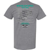 Brad Keselowski 2026 NASCAR Cup Series Schedule T-Shirt Gray #6