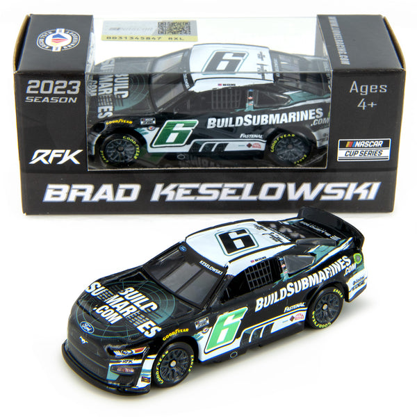 Brad Keselowski BuildSubmarines 1:64 Standard 2023 Diecast Car #6 NASCAR