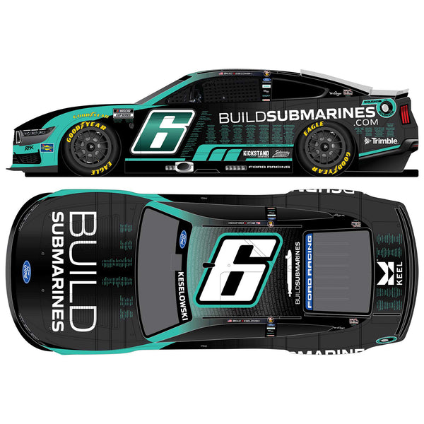 Brad Keselowski BuildSubmarines Tribute to Veterans 1:64 2026 Diecast Car #6 NASCAR