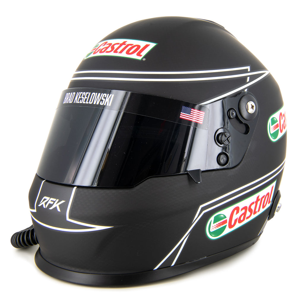 Brad Keselowski Full Size Castrol Collectible Replica Helmet #6 NASCAR