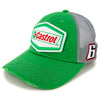 Brad Keselowski 2023 Castrol Vintage Patch Hat Green/Gray #6 NASCAR