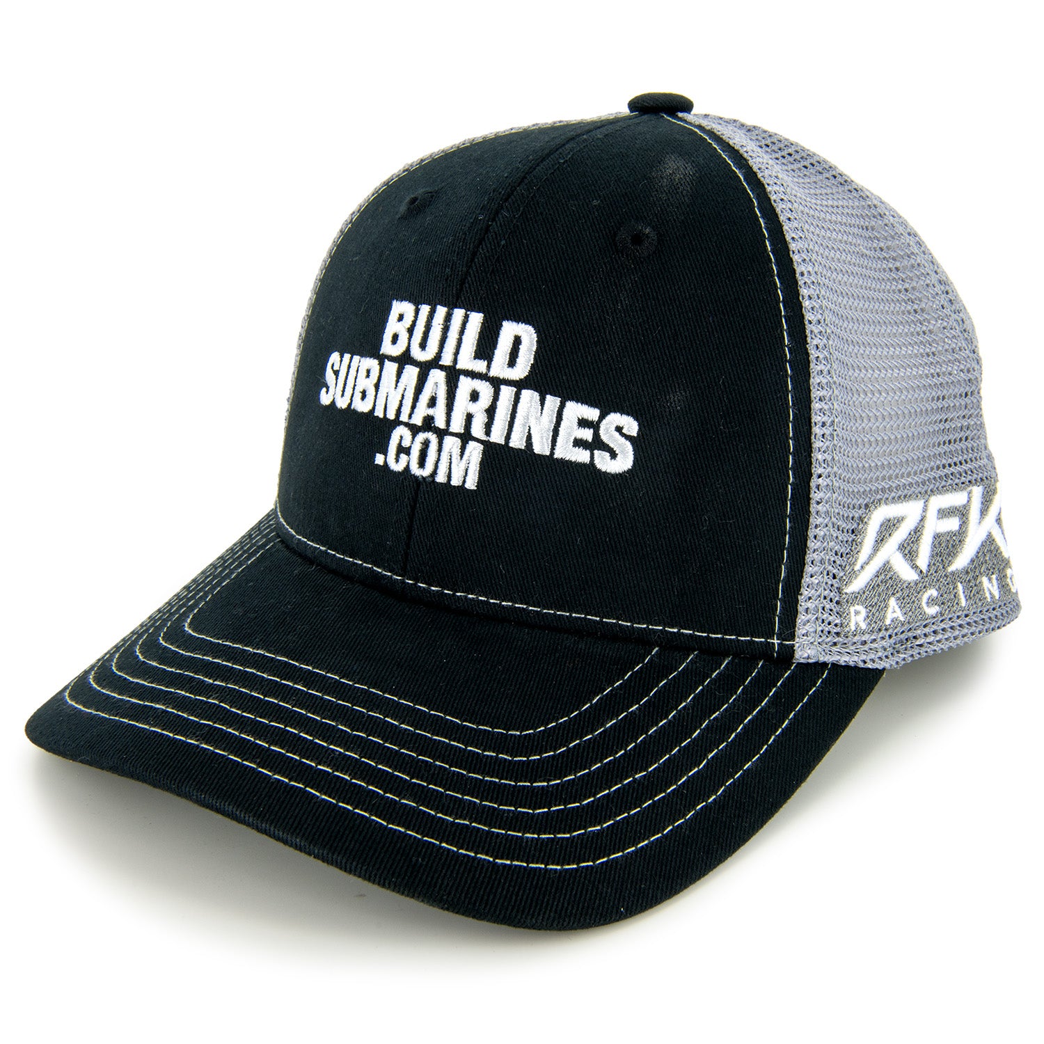 Brad Keselowski 2024 BuildSubmarines Sponsor Mesh Hat Adult