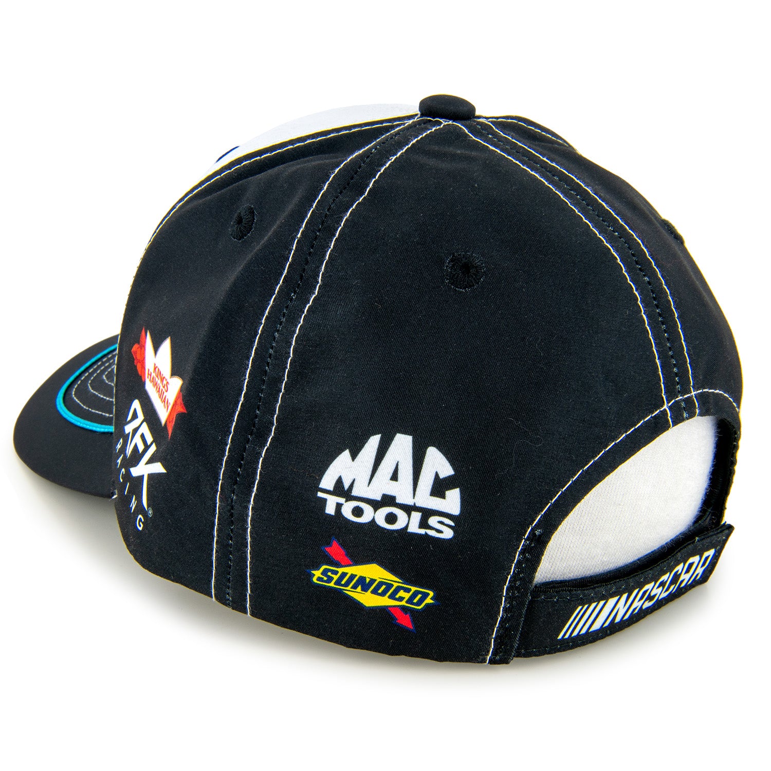 Brad Keselowski 2024 BuildSubmarines Uniform Pit Hat Black/White Adult