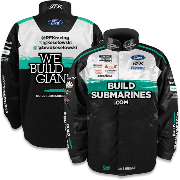 Brad Keselowski 2024 BuildSubmarines Uniform Pit Outerwear Jacket #6 NASCAR