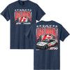 Brad Keselowski 2026 BuildSubmarines Patriotic Paint Scheme Blue 2-Spot Classic Ink T-Shirt #6 NASCAR