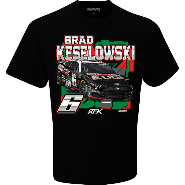 Brad Keselowski 2023 Castrol Edge Draft T-Shirt Black #6 NASCAR