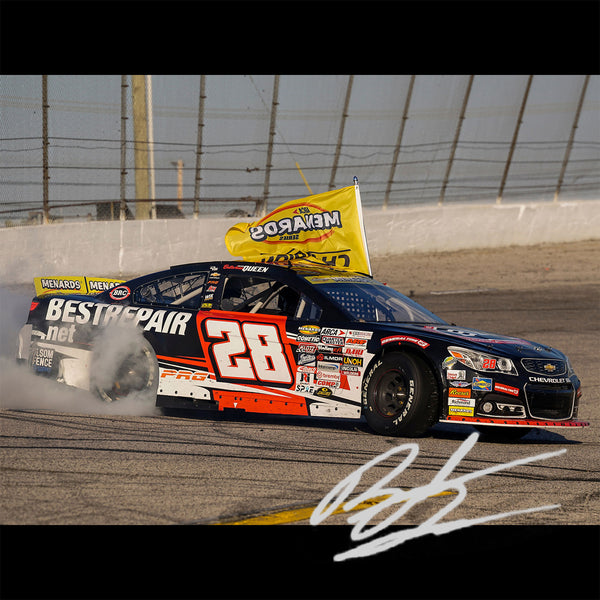 Brenden "Butterbean" Queen Autographed ARCA Menards Championship 1:24 Standard 2025 Diecast Car