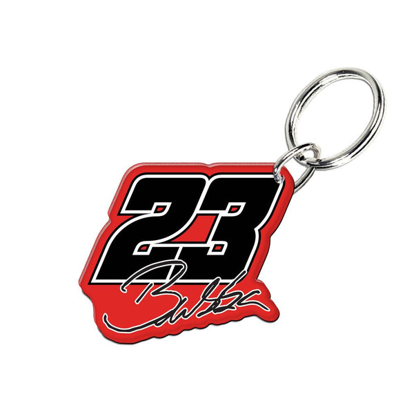 Bubba Wallace 2024 Acrylic #23 Keyring NASCAR