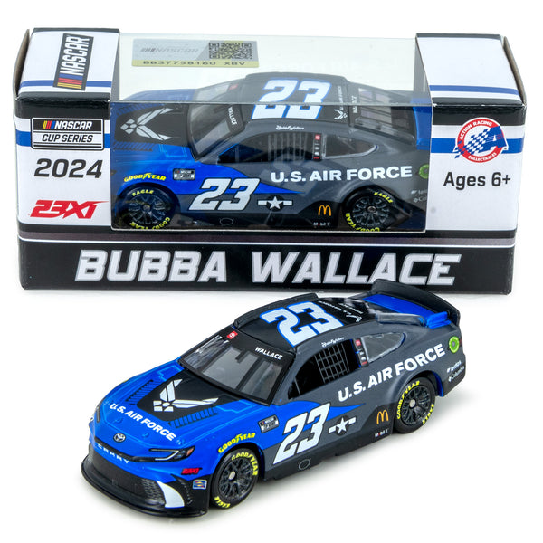 Bubba Wallace U.S. Air Force 1:64 Standard 2024 Diecast Car #23 NASCAR