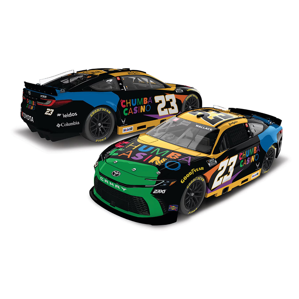 Bubba Wallace ELITE Chumba Casino 1:24 2025 Diecast Car #23 NASCAR