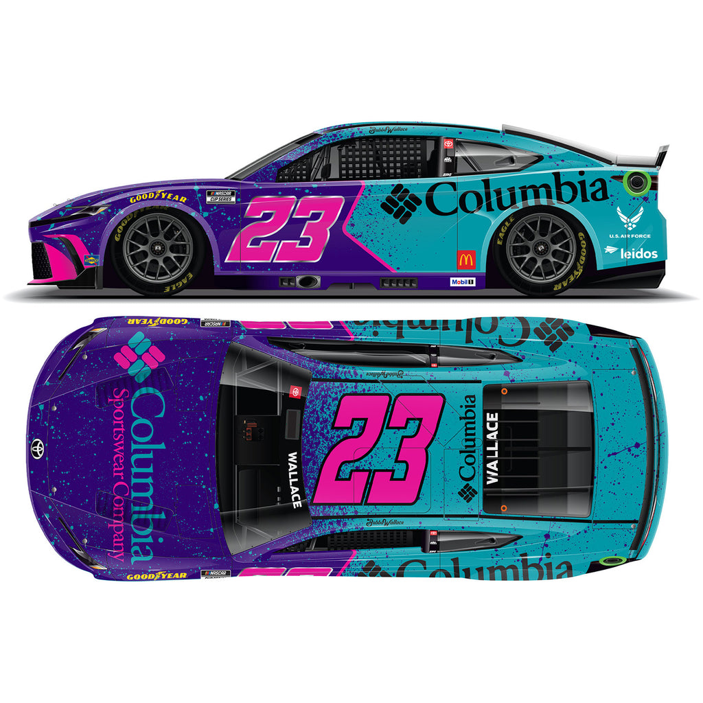 Bubba Wallace Columbia 1:24 Standard 2025 Diecast Car #23 NASCAR