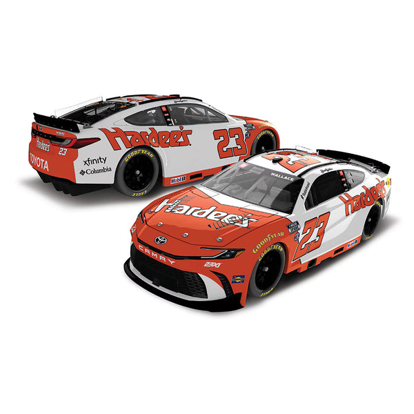 Bubba Wallace Hardee's Throwback to 1983-86 Cale Yarborough 1:24 Standard 2026 Diecast Car #23 NASCAR